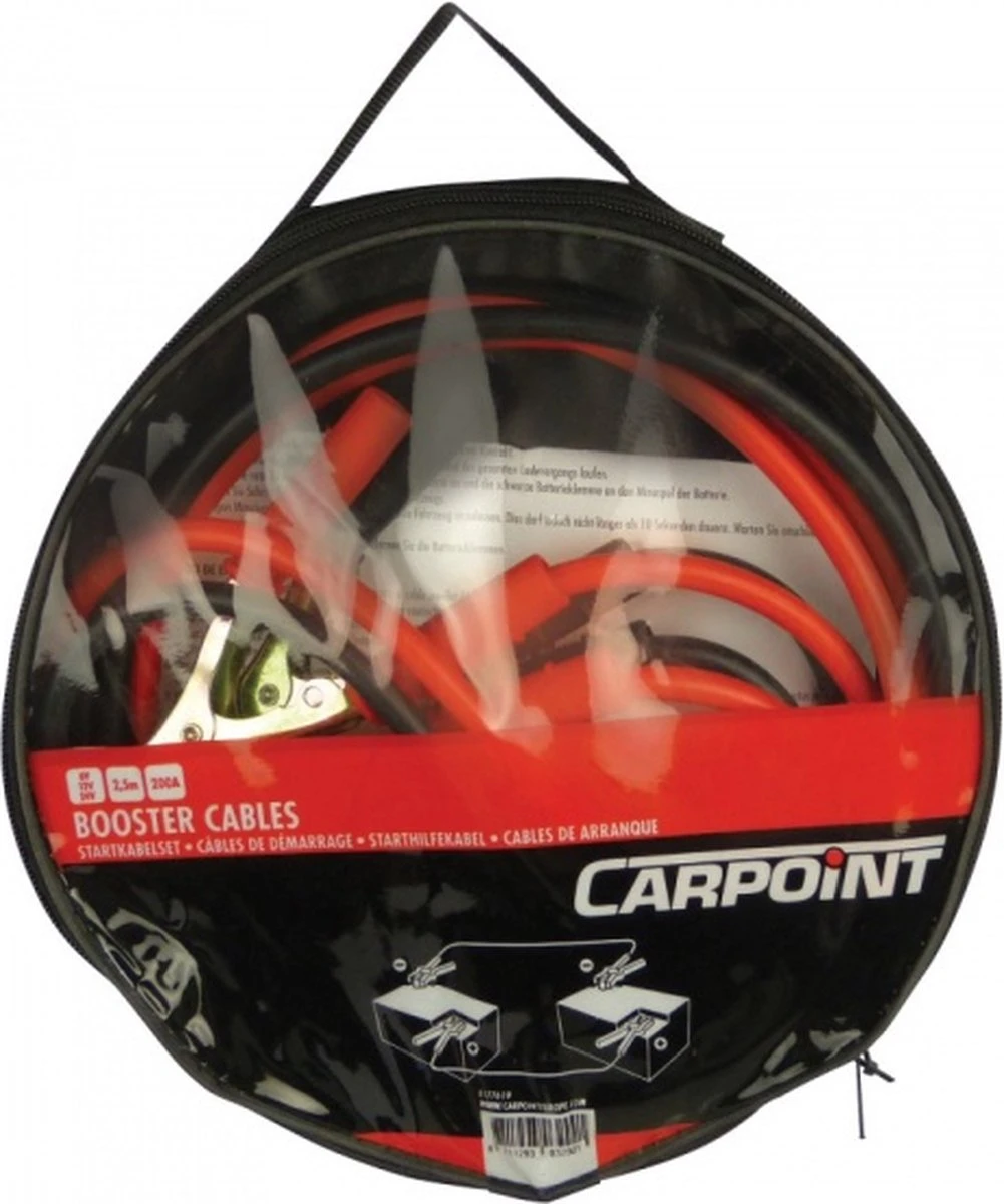 Carpoint Startkabelset 200A Met Koperklemmen 14 Carpoint Startkabelset 200A Met Koperklemmen - Afbeelding 12