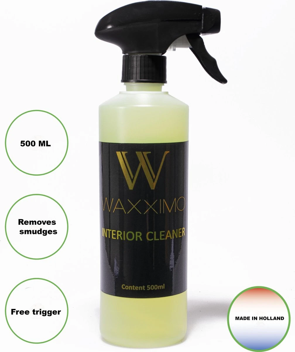 Waxximo COMBIDEAL Interieur Reiniging Set + 2 Microvezeldoeken + 2 Glasdoeken - Interieur Reiniger Auto - Bekleding Reinigen - Vlekken Verwijderraar - Cockpitspray Mat - Glas Reiniger - Dashboard Schoonmaken 4 Waxximo COMBIDEAL Interieur Reiniging Set + 2 Microvezeldoeken + 2 Glasdoeken - Interieur Reiniger Auto - Bekleding Reinigen - Vlekken Verwijderraar - Cockpitspray Mat - Glas Reiniger - Dashboard Schoonmaken - Afbeelding 2