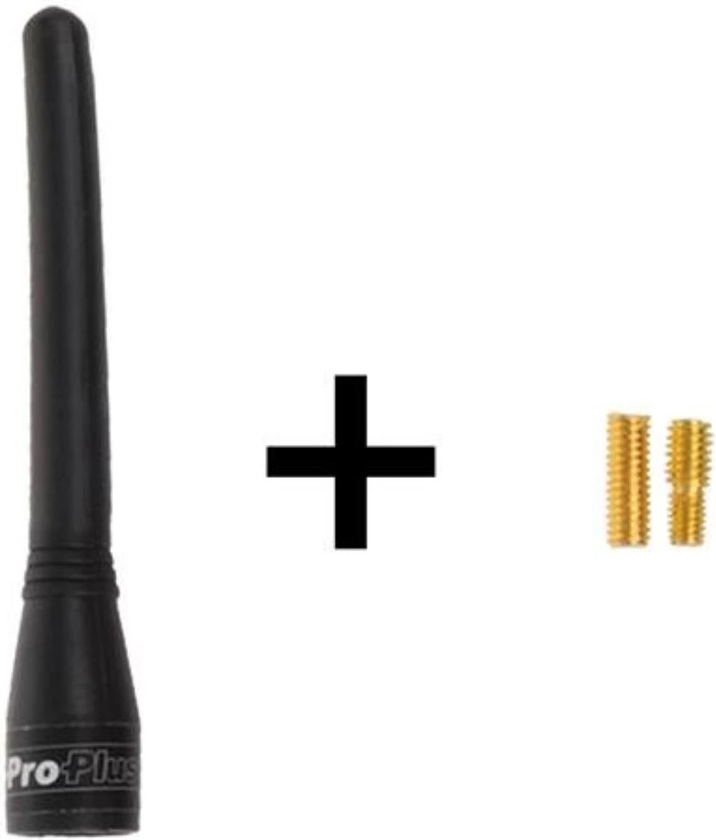PROPLUS Pro Plus Auto Antenne - 10 Cm - Universeel - Inclusief M5 & M6 Adapters 3 PROPLUS Pro Plus Auto Antenne - 10 Cm - Universeel - Inclusief M5 & M6 Adapters