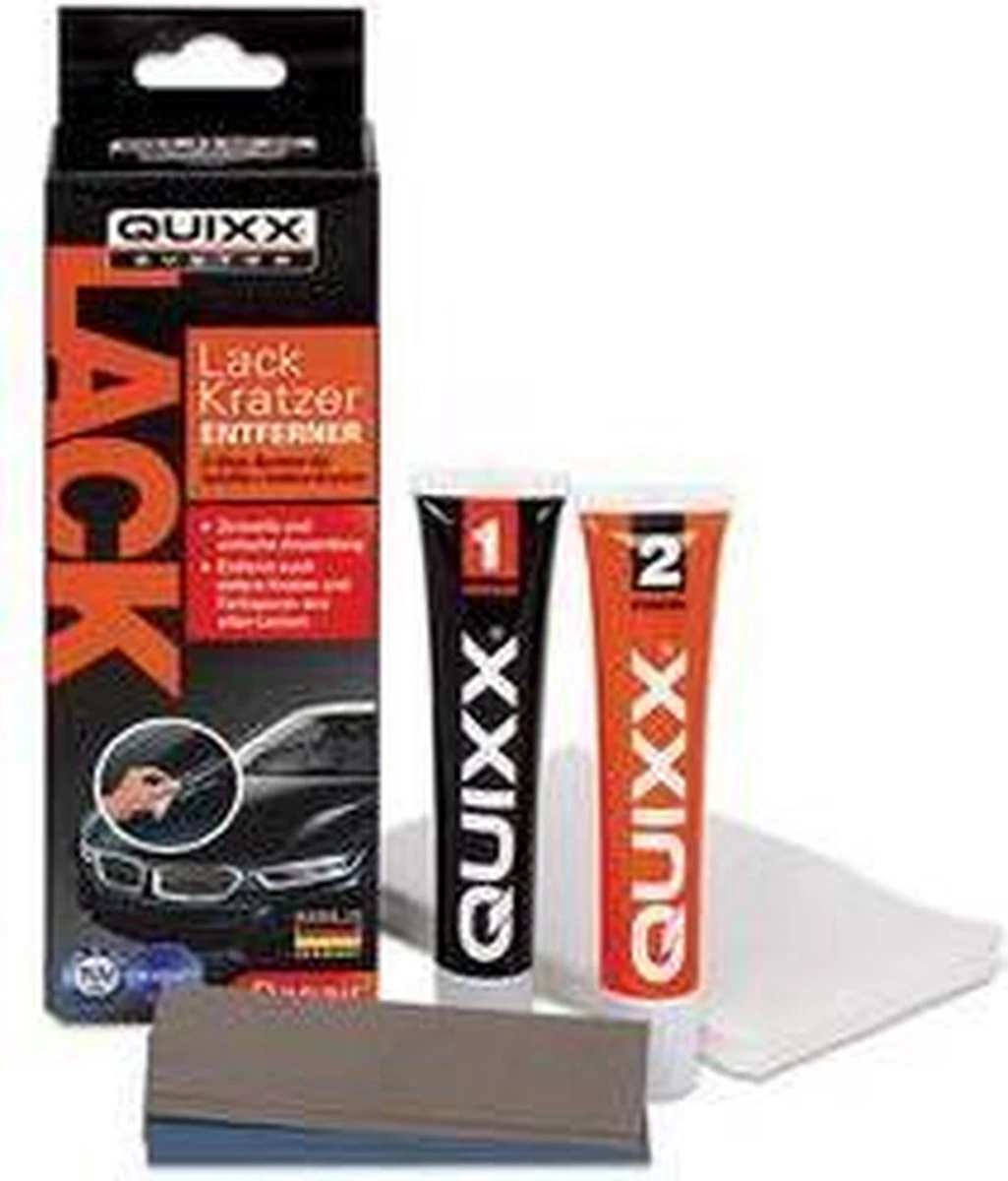 Quixx Scratch Remover / Krasverwijderaar (25g Polish/25g Finish/2 Doekjes/4 Schuurpapier) 9 Quixx Scratch Remover / Krasverwijderaar (25g Polish/25g Finish/2 Doekjes/4 Schuurpapier) - Afbeelding 7