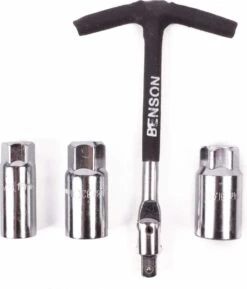 Benson Automonteur Sleutel Set - Aansluiting 3/8 Inch - 16 Mm - 18 Mm - 21 Mm