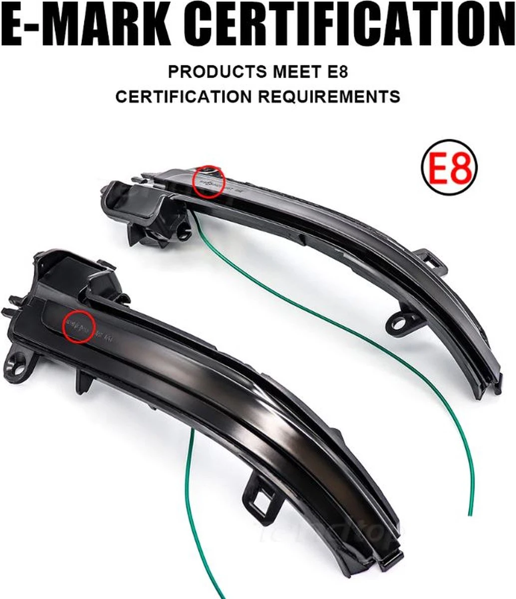 ✅ Dynamisch Knipperlicht ZWART Voor BMW 1 2 3 4 Serie X1 F20 F21 F22 F23 F30 F31 F34 F32 E84 I3 6 ✅ Dynamisch Knipperlicht ZWART Voor BMW 1 2 3 4 Serie X1 F20 F21 F22 F23 F30 F31 F34 F32 E84 I3 - Afbeelding 4
