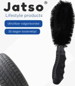 Jatso® - Velgenborstel - Velgenreiniger - Auto Velgen Borstel - Schoonmaakborstel - Spaakborstel -Auto-Onderdelen 1042x1200