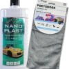 Nano Plast Car Polish | Autopolish | Poetsdoek 2 Delig - Polijstmiddel | Polijstpasta | 500ml | Krasvrije Autolak Met Diepe Glans | Auto | Boot | Brommer -Auto-Onderdelen 1050x1200
