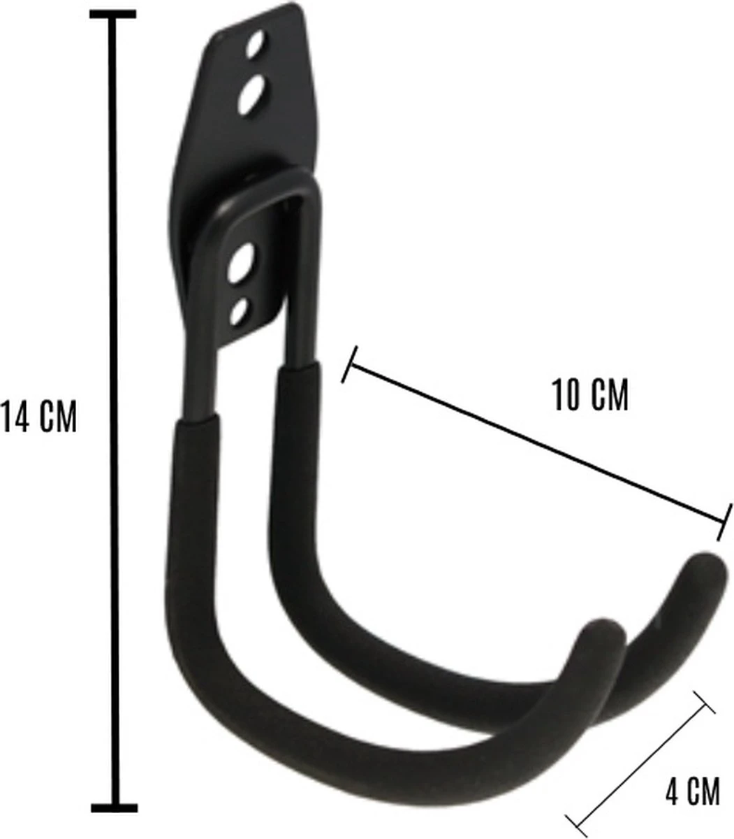 Ophanghaak Voor Laadkabel Elektrische Auto Zwart | Laadkabel Ophangbeugel | Ophangen Laadkabel | Laadkabel Haak 7 Ophanghaak Voor Laadkabel Elektrische Auto Zwart | Laadkabel Ophangbeugel | Ophangen Laadkabel | Laadkabel Haak - Afbeelding 5