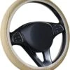 Kasey Products - Stuurhoes Auto - Zachte Stuurhoes - Voor 36-39 Cm Stuurwiel - Beige