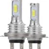 Merkloos Dimlicht LED H7 8000k Wit (set) [Witte Koplampen - Witte Dimlichten]