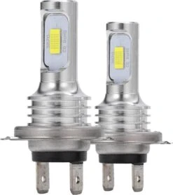 Merkloos Dimlicht LED H7 8000k Wit (set) [Witte Koplampen - Witte Dimlichten]