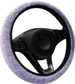 Kasey Products - Zachte Stuurhoes - Stuurhoes Auto - Stuurhoes Universeel - Paars