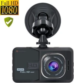 PuroTech Dashcam Auto 1080P - Full HD - Dashboard Camera Met G-Sensor - 170° Wijdhoeklens - 3.0 Inch LCD Scherm - Draadloos - 24 Uur Parkeerstand Met Bewegingsdetectie - Loop Recording - Super Nachtzicht -