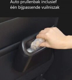 Auto Prullenbak Incl. één Vuilniszak - Vuilnisbak - Auto Prullenbak Met Plastic Zakje - Mini Prullenbak - Autoprullenbak - Draagbare Voertuig Prullenbak - Auto Accessoires -Auto-Onderdelen 1084x1200 4