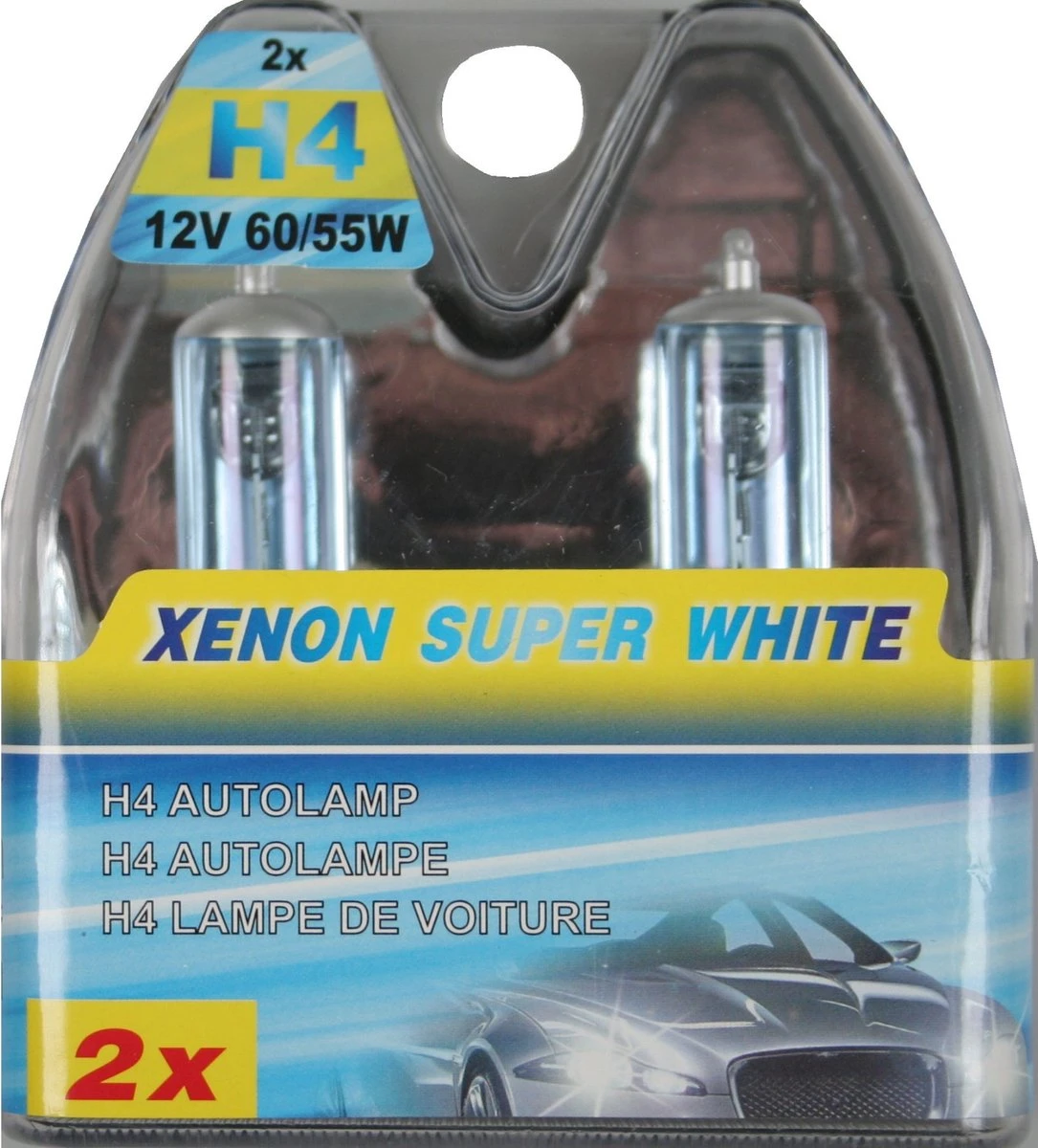 Benson Autolamp H4 - 12 Volt - 60 - 55 Watt - Xenon Super White - 2 Stuks 8 Benson Autolamp H4 - 12 Volt - 60 - 55 Watt - Xenon Super White - 2 Stuks - Afbeelding 6
