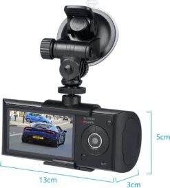 TechU™ Dashcam Voor En Achter Camera – M21 Grijs – Dashboardcamera – 2.7” Scherm – 140° Wijdhoeklens – G-sensor – Bewegingssensor – Parkeermodus – Loop Recording – Nachtvisie – Incl. Achteruitrijcamera - Voor Auto -Auto-Onderdelen 1086x1200