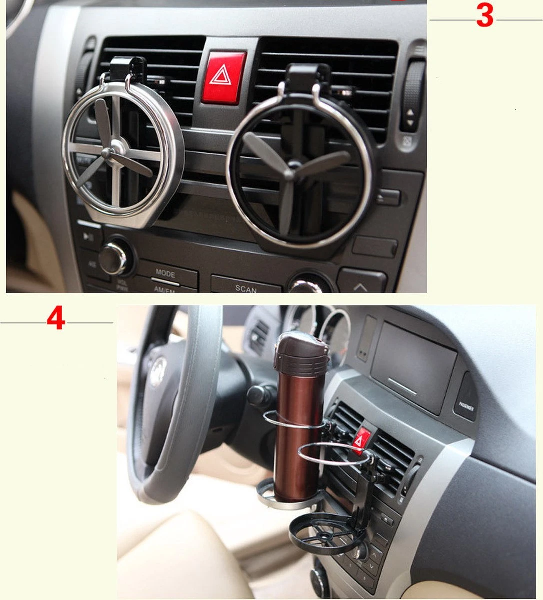Bekerhouder Auto - Blikjeshouder Auto Ventilatie Rooster - Auto Drankhouder - Car Can Holder - Universeel 10 Bekerhouder Auto - Blikjeshouder Auto Ventilatie Rooster - Auto Drankhouder - Car Can Holder - Universeel - Afbeelding 8