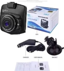 Merkloos Dashcam Groothoek 2,2 Inch Full HD 1080P Voertuig Blackbox Auto Dvr Videorecorder - Met Gratis Sd Kaart 32gb - Kleur Zwart -Auto-Onderdelen 1089x1200