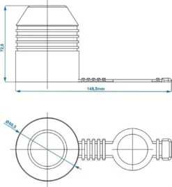 Proplus Trekhaakdop - Met Ring - Rubber - 7 Cm - Zwart 8 Proplus Trekhaakdop - Met Ring - Rubber - 7 Cm - Zwart -Auto-Onderdelen 1105x1200 1