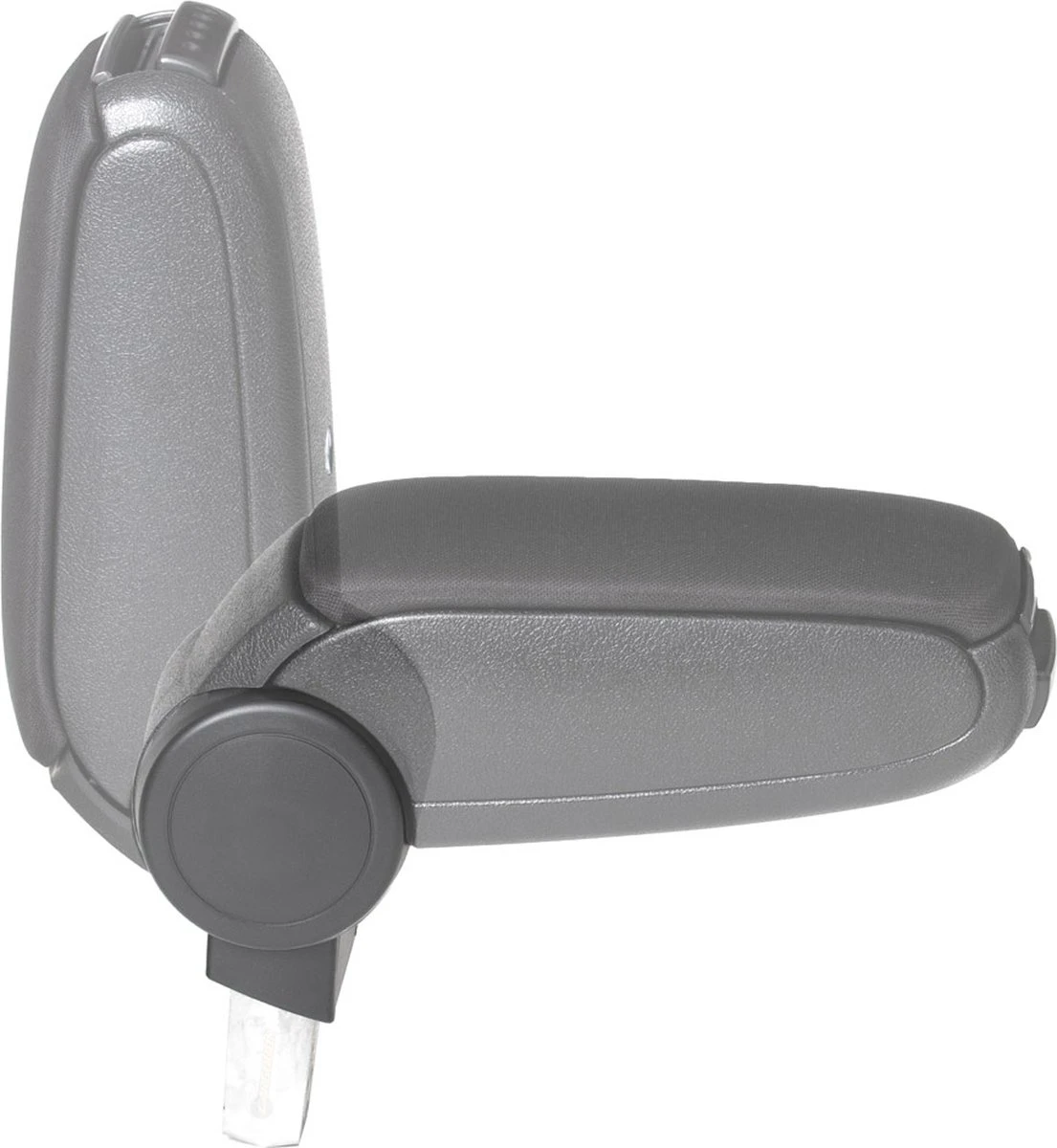 Cargoods Armsteun Geschikt Voor Volkswagen Caddy 2003-2020 En Touran 2003-2015 - Zwart Stof - Op Maat 4 Cargoods Armsteun Geschikt Voor Volkswagen Caddy 2003-2020 En Touran 2003-2015 - Zwart Stof - Op Maat - Afbeelding 2