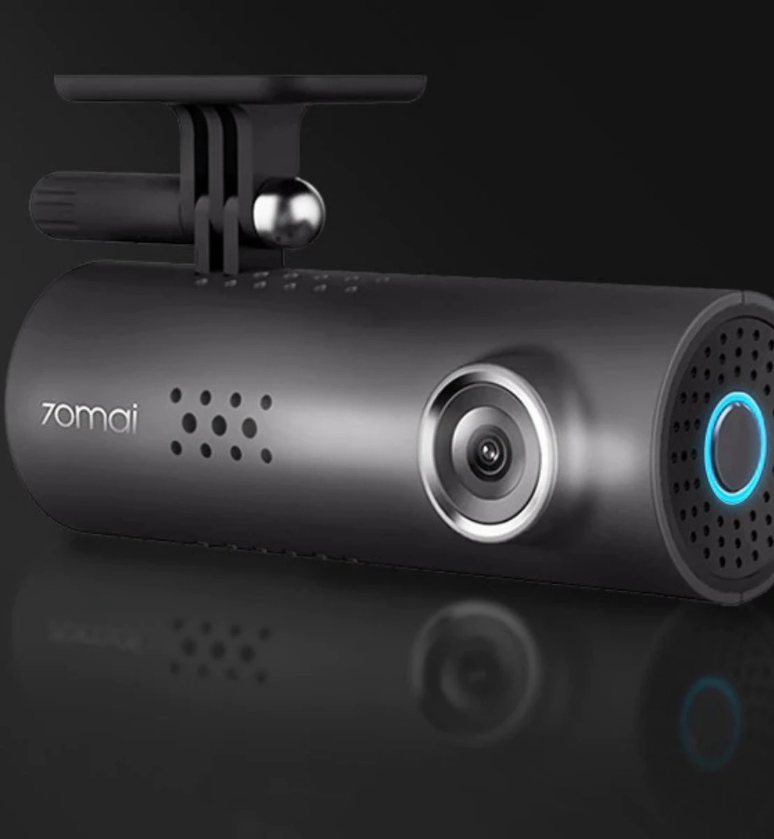 70Mai - Dashboard Camera 1S Voor Auto - 1080p Full HD Camera - Verbinden Met Telefoon - Parkeerstand Met Ingebouwde G-sensor - 130º Groothoeklens - Engels Voice Control 4 70Mai - Dashboard Camera 1S Voor Auto - 1080p Full HD Camera - Verbinden Met Telefoon - Parkeerstand Met Ingebouwde G-sensor - 130º Groothoeklens - Engels Voice Control - Afbeelding 2