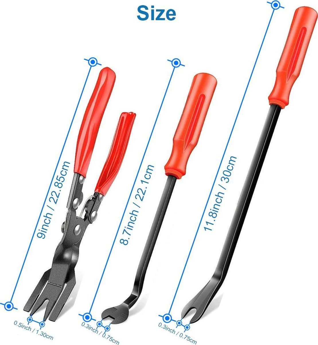 MMOBIEL 3 Delige Auto Dashboard Deurpaneel Tool Set Voor Krasvrij Verwijderen 12 MMOBIEL 3 Delige Auto Dashboard Deurpaneel Tool Set Voor Krasvrij Verwijderen - Afbeelding 10
