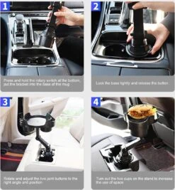 2 In 1 Auto Mobiele Telefoon Bekerhouder Lade Auto Voertuig Voedsel Tafel Auto Lade Tafel Voor Eten -Auto-Onderdelen 1109x1200 4