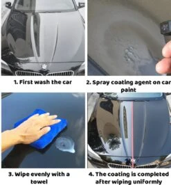Keramische Coating Auto Fles 500ML / Auto Polish / Nano Coating / Auto Polijsten / Car Polish Spray Kit / Top Coating / Quick Nano-Coating / Auto Wax / Auto Reiniging / Car Cleaning / Vuilafstotende Coating / Langdurige Bescherming -Auto-Onderdelen 1113x1200 3