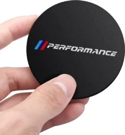 Merkloos Set Van 2 Bekerhouder Inleggers - Performance - Geschikt Voor BMW - Past Bij Oa. BMW 1-serie / 3-serie / 5-serie / E46 / E90 / E92 / M3 / M4 / M5 / X1 / X3 / X5 - Foam Bekerhouders Onderzetters - Zwart Met Rood - Auto Accessoires -Auto-Onderdelen 1115x1200 2