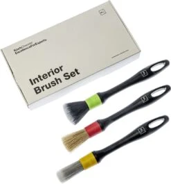 Koch Chemie Interior Brush Set | Detailing Brush Set - 3 Stuks