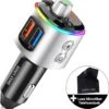 Bluetooth FM Transmitter - Muziek Streamen - Handsfree Bellen - Carkit Met LED Verlichting - Auto Accessories - Bluetooth Adapter - MP3 Speler - USB Stick - SD Kaart - Snellader Iphone/Samsung - Autoradio - Daily Logix®
