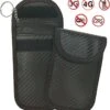 Merkloos Anti-Diefstal Hoesje Autosleutel - RFID - Kaarthouder - Signaal Blokkerend Beschermhoes - Sleutelhoesje - Keyless Entry Go Sleutel Etui - Sleutelhanger - Sleutel Hoes - MK8