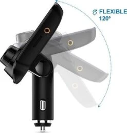 T11 / Bluetooth Transmitter / Carkit / FM Transmitter / Bluetooth Carkit / Oplader / Handsfree Bellen / Draadloos Muziek Streamen / Microfoon / Radio / 4 Play Modes / + *GRATIS AUX Kabel* -Auto-Onderdelen 1141x1200 2