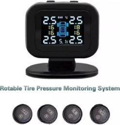 Twente Shopping Auto Bandenspanningscontrolesysteem - Real Time Scherm - 4× Externe Sensoren -Auto-Onderdelen 1151x1200 1