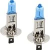AutoStyle SuperWhite Blauw H1 55W/12V/4200K Halogeen Lampen, Set à 2 Stuks (E13)