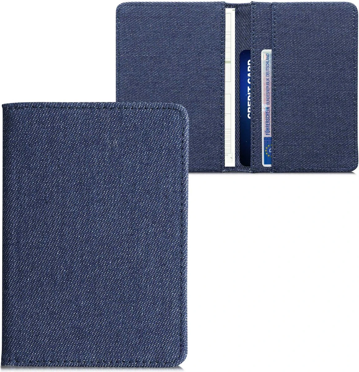 Kwmobile Hoesje Voor Kentekenbewijs En Rijbewijs - Map Autopapieren Voor In Het Dashboardkastje - Denim 8 Kwmobile Hoesje Voor Kentekenbewijs En Rijbewijs - Map Autopapieren Voor In Het Dashboardkastje - Denim - Afbeelding 6