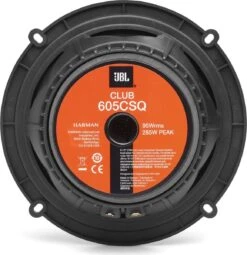 JBL Club 605CSQ - Autospeakers - Ø 16,5 Cm - 2-weg Composet - 285Watt - Zwart -Auto-Onderdelen 1161x1200 1