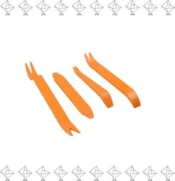 Merkloos EPIN | Auto Demontage Set | Interieur | Dashboord | Verwijderen Van Onderdelen In Het Interieur | Set Van 4