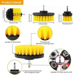 TLVX Auto Schoonmaak Set Compleet | Autoreiniging Set | Auto Borstel Set | Velgen Schoonmaak | Auto Velgen Reinigen | Gedetailleerde Reiniging Set Auto Interieur, Exterieur, Motor, Ventilatiesleuven, Dashboard, Embleem, Velgen, Autoranden | 17stuks -Auto-Onderdelen 1165x1200 2