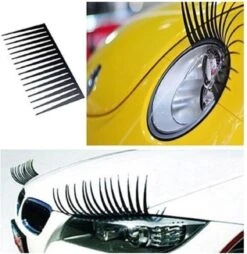 Merkloos Koplamp Wimpers Oogleden - Car Eyelashes (set) -Auto-Onderdelen 1166x1200 4