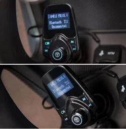 T11 / Bluetooth Transmitter / Carkit / FM Transmitter / Bluetooth Carkit / Oplader / Handsfree Bellen / Draadloos Muziek Streamen / Microfoon / Radio / 4 Play Modes / + *GRATIS AUX Kabel* -Auto-Onderdelen 1170x1200