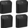 Auto Prullenbak 4 Stuks- Melili Auto-opslag- Vuilnisbak -Vuilnisbak Organizer - Mini Prullenbak 1L - Auto Deur Prullenbak - Handig Prullenbak- Plastic Opbergdoos Auto - Mini Auto Prullenbak-Reisgoederen - Auto Accessoires - Zwart -Auto-Onderdelen 1177x1200 6