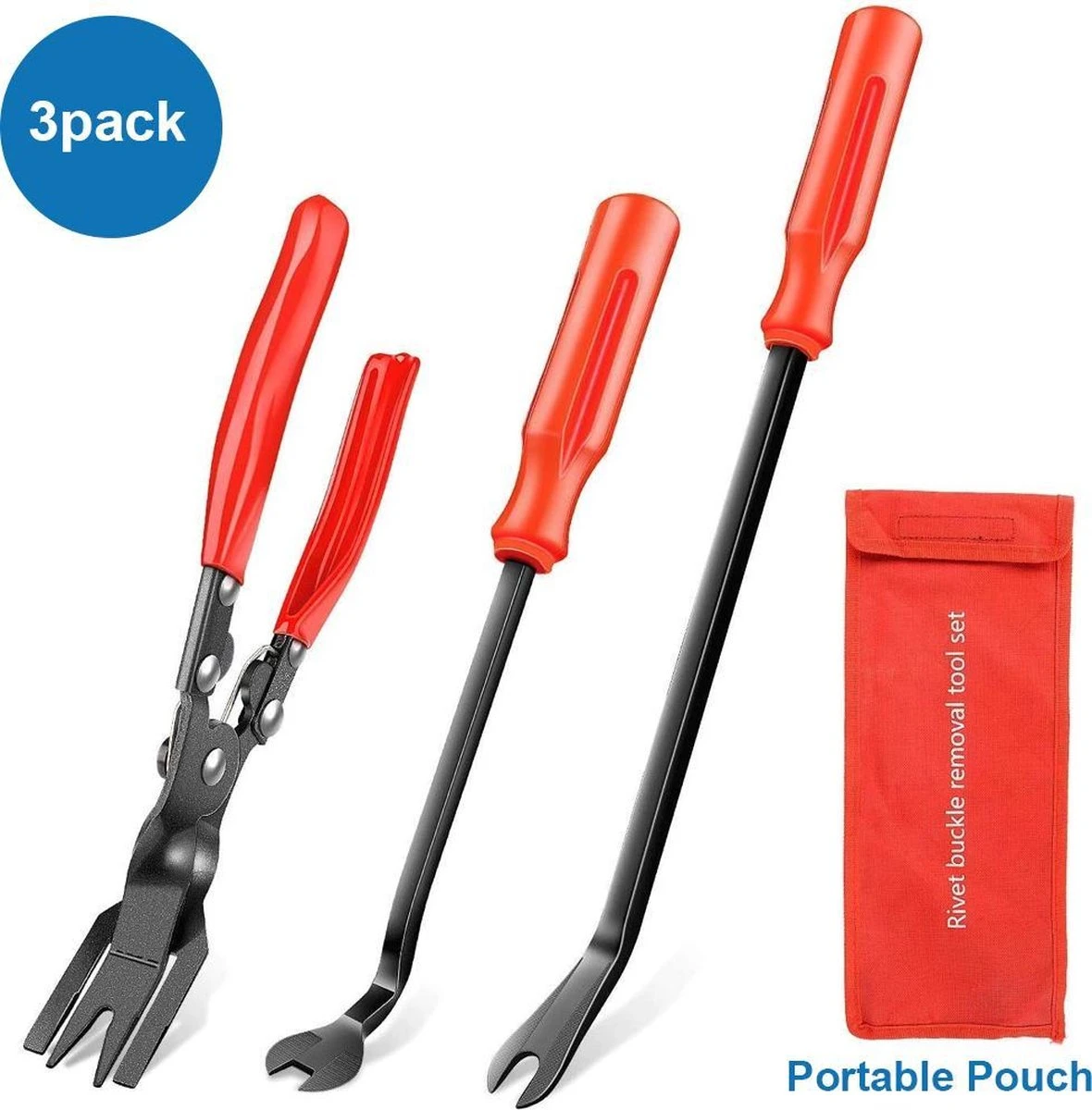 MMOBIEL 3 Delige Auto Dashboard Deurpaneel Tool Set Voor Krasvrij Verwijderen 5 MMOBIEL 3 Delige Auto Dashboard Deurpaneel Tool Set Voor Krasvrij Verwijderen - Afbeelding 3