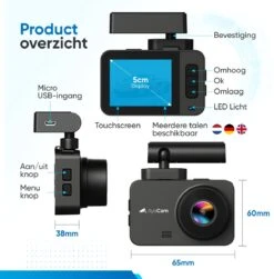 AyeCam Dashcam Pro Max - FULL HD & Nachtvisie – G-Sensor - Incl 32GB SD - Dashcam Voor Auto - Met App 15 AyeCam Dashcam Pro Max - FULL HD & Nachtvisie – G-Sensor - Incl 32GB SD - Dashcam Voor Auto - Met App -Auto-Onderdelen 1181x1200 1
