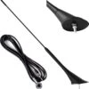 Autoantenne 40cm 5mm Adapter 3m Snoer - Auto Antenne