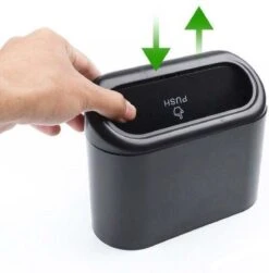 Auto Prullenbak Incl. één Vuilniszak - Vuilnisbak - Auto Prullenbak Met Plastic Zakje - Mini Prullenbak - Autoprullenbak - Draagbare Voertuig Prullenbak - Auto Accessoires -Auto-Onderdelen 1181x1200 8