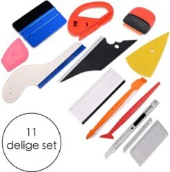 Car Wrap Gereedschapset - 11 Delig - Car Wrap Folie Set - Autoruit Blindeer Folie Gereedschap -Auto-Onderdelen 1182x1200