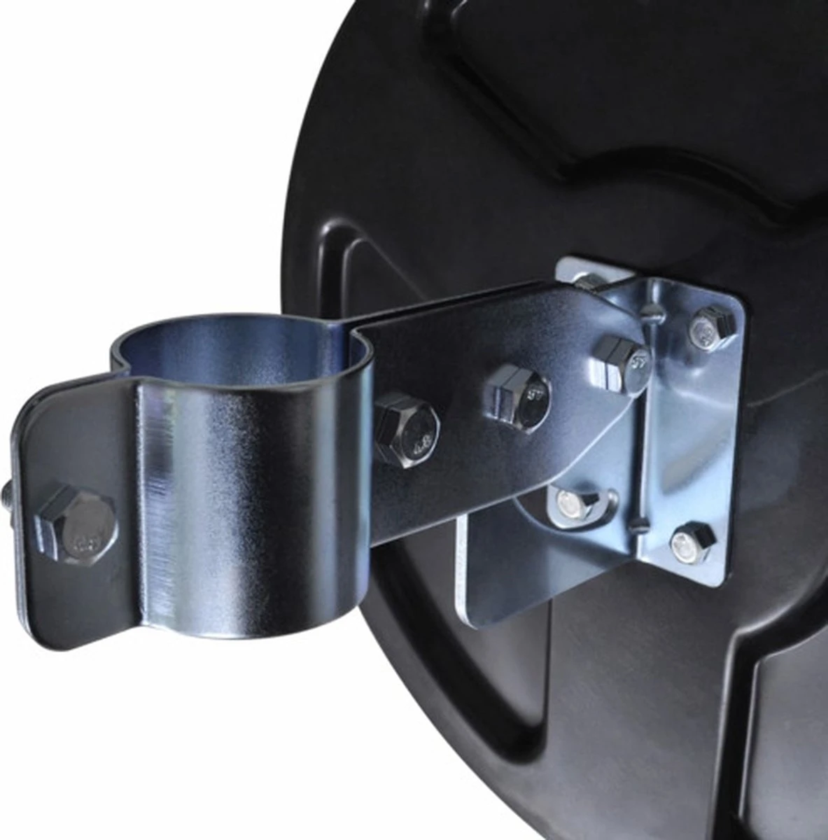 VidaXL Verkeersspiegel Voor Buiten 30 Cm PC-kunststof Zwart 7 VidaXL Verkeersspiegel Voor Buiten 30 Cm PC-kunststof Zwart - Afbeelding 5