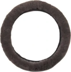 Schapenvacht Auto Stuurhoes - Lamsvacht Stuurhoes Grijs