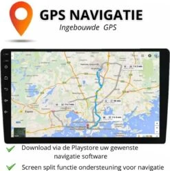 Universele Autoradio Met Bluetooth, USB & Youtube - Navigatie - Handsfree Radio Met Microfoon - Android Met Google Play -10.1inch HD Touchscreen - GRATIS Achteruitrijcamera -Auto-Onderdelen 1192x1200 2