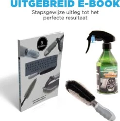 Follesa® 5-Delige Velgenborstel Set – Velgenreiniger – Autowasborstel – Inclusief Velgen Reiniger Spray + E-Book -Auto-Onderdelen 1193x1200 3