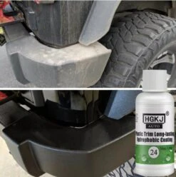 TLVX Kunststof Auto Herstel / Plastic Kleur Herstel / Plastic Coating / Bumper Donker Maken / Kunststof Verkleuring Herstellen / Kunststof Cockpit Vernieuwen / Auto Kunststof Nieuw / Bumper Black / Langdurige Bescherming Bumper En Cockpit / 20ML -Auto-Onderdelen 1195x1200 4