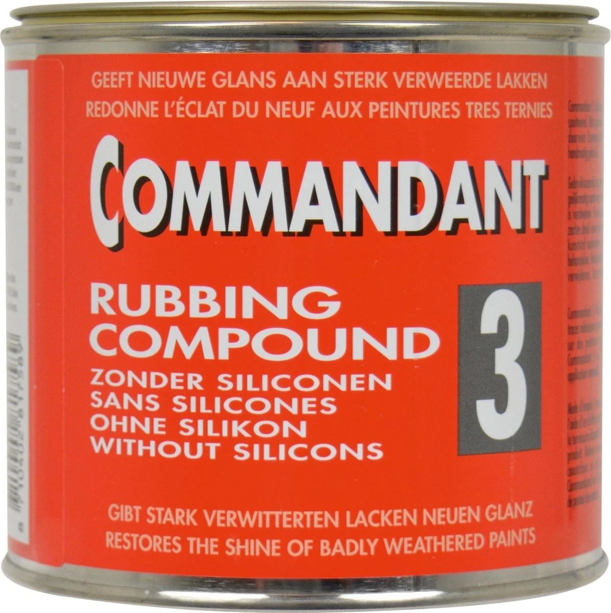 Commandant C35 Rubbing Compound Nr3 500 Gr 3 Commandant C35 Rubbing Compound Nr3 500 Gr
